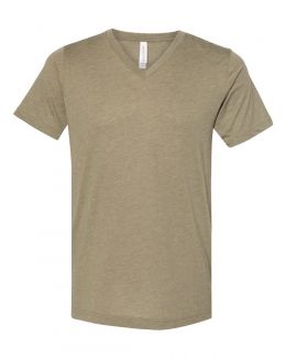 BELLA + CANVAS-Unisex Triblend V-Neck Short Sleeve Tee-3415